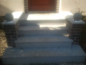 schody z granitu granit strzegomski