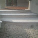 schody z granitu granit Strzegomski