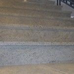 schody z granitu kashmir white